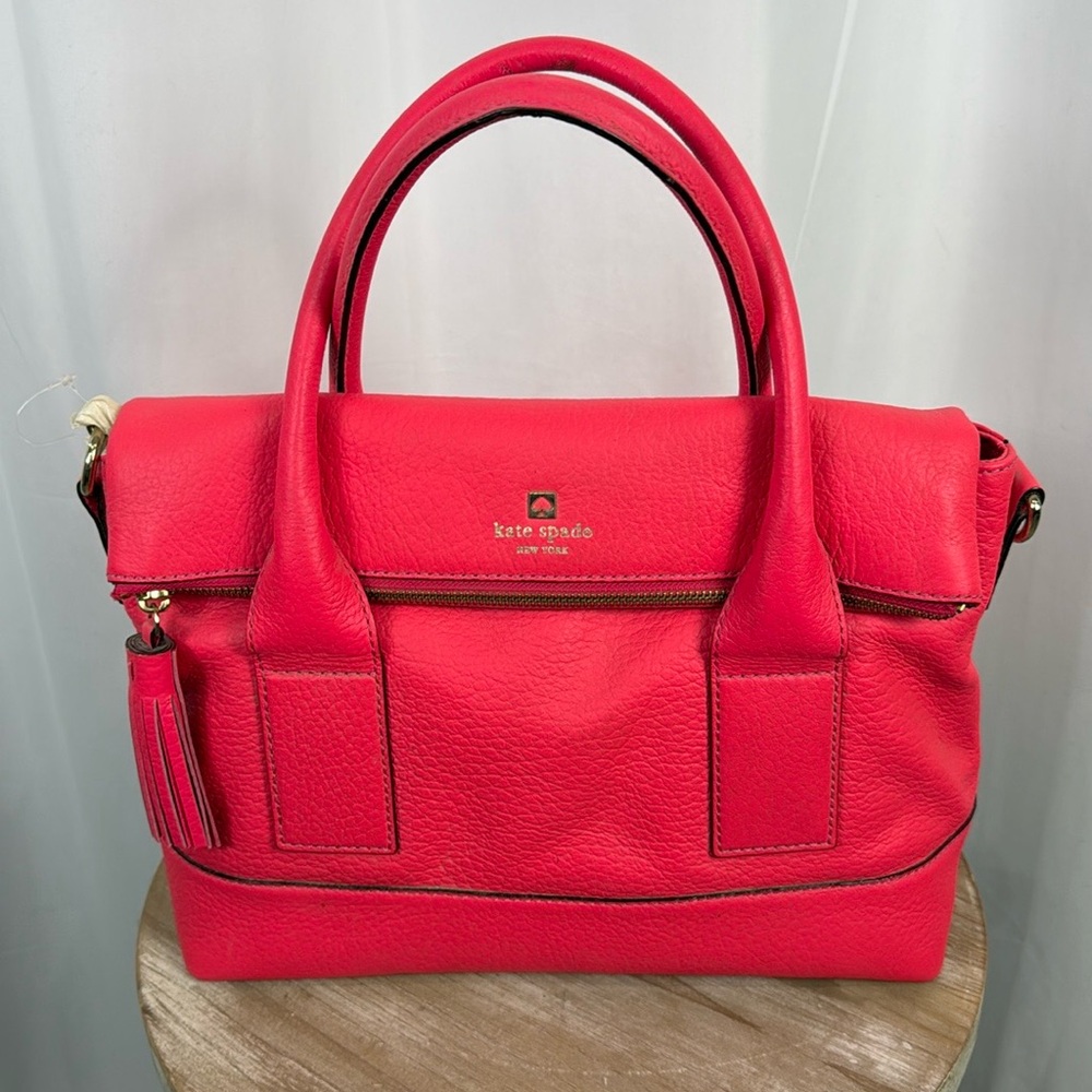 kate spade Bright Pink Leather Satchel